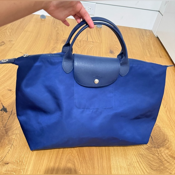 Longchamp Bags Longchamp Le Pliage Neo Nylon Travel Bag In Royal